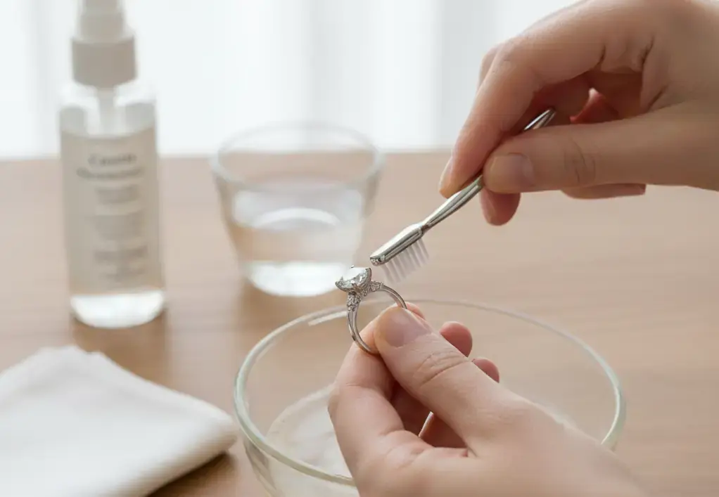 Sparkling Moissanite: Your Ultimate Guide to Cleaning Your Engagement Ring Safely