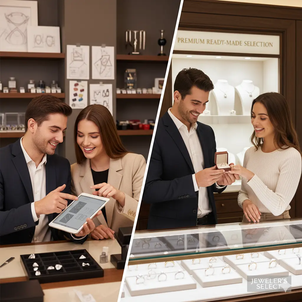 Pierścionki zaręczynowe Custom vs. Ready-Made: Która ścieżka prowadzi do Twojego idealnego symbolu miłości?