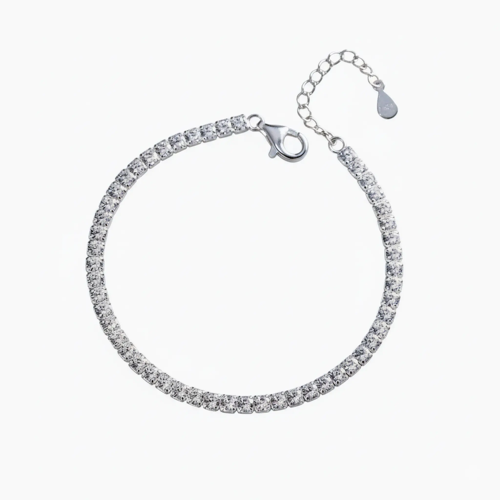 Strength Tennis Bracelet Silver Edition