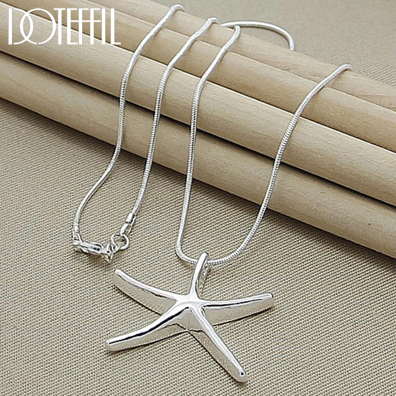 Agua Star Pendant Necklace