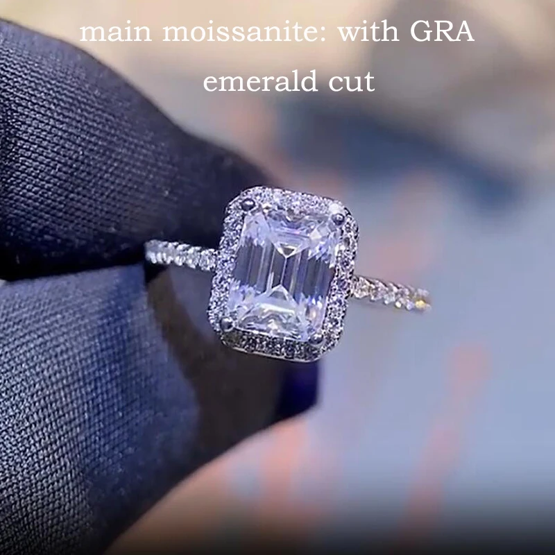 Emerald Moissanite